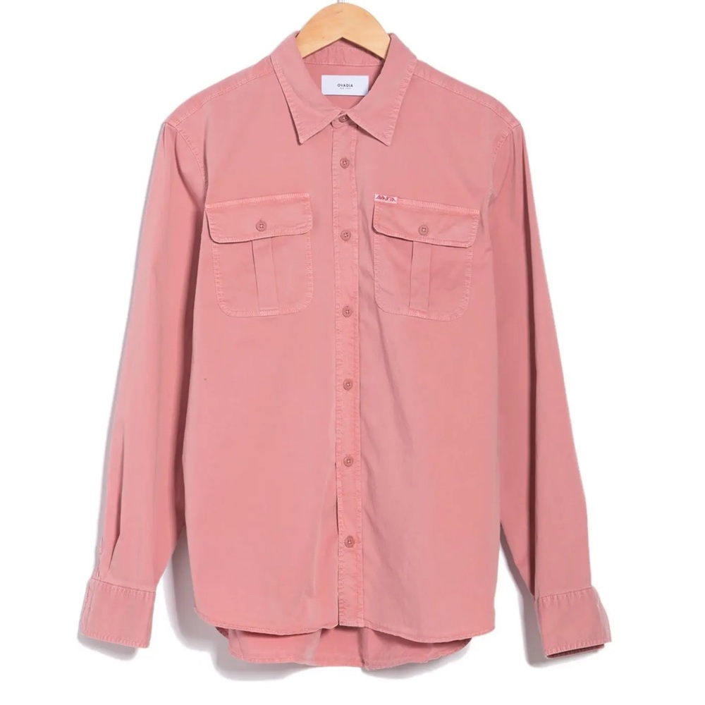 Ovadia Prince Regular Fit Twill Shirt NWT